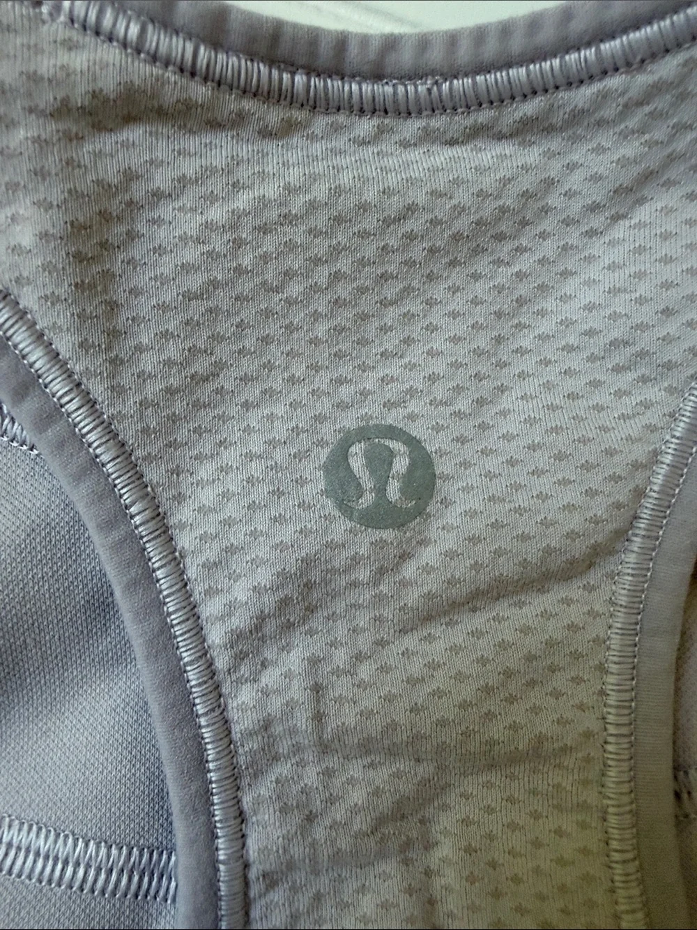 (257)lululemon athletica High-Neck Sports Bra - Light Lavender Gray